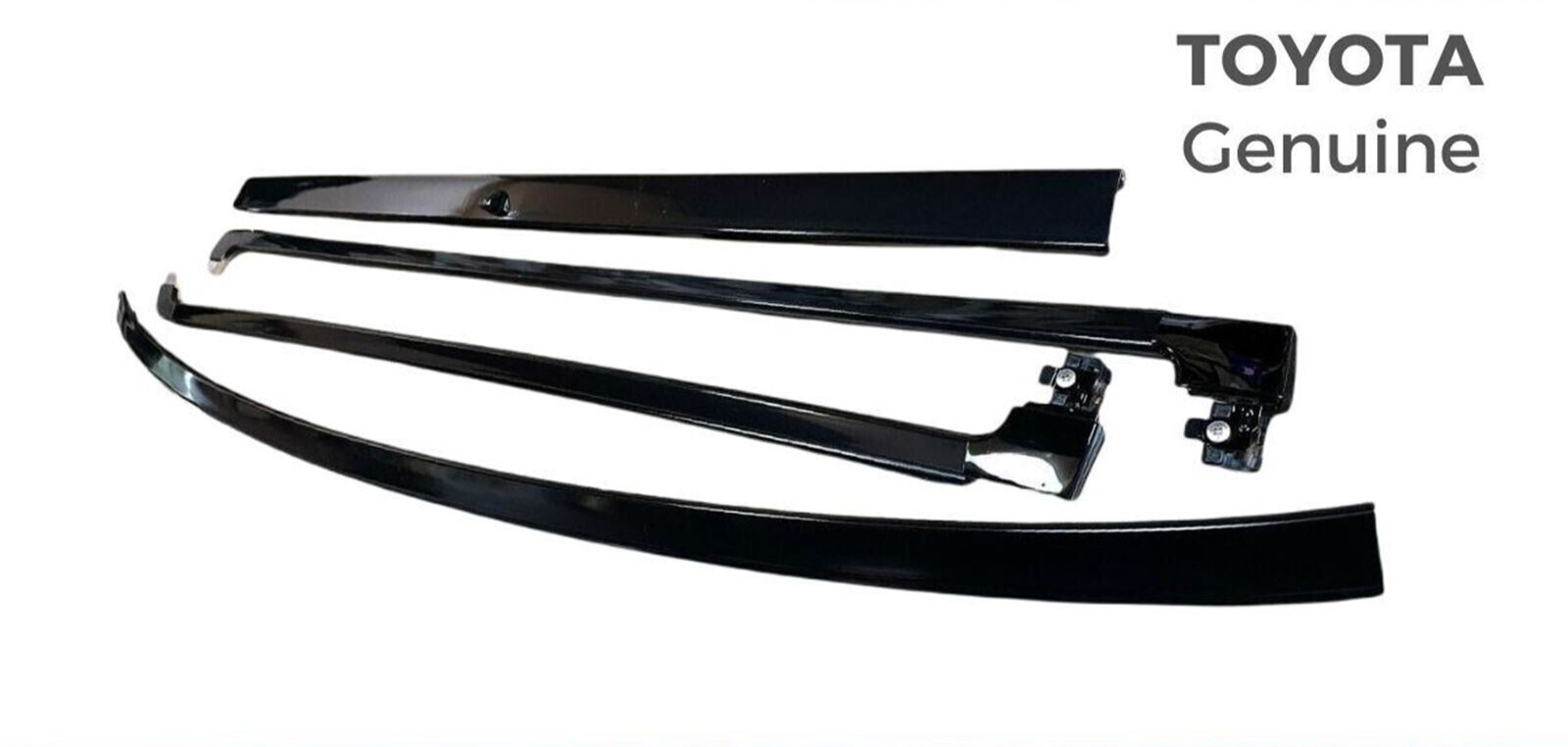 TOYOTA GENUINE SUPRA Rear Windshield Molding Set of 4 JZA70 MK3 JDM