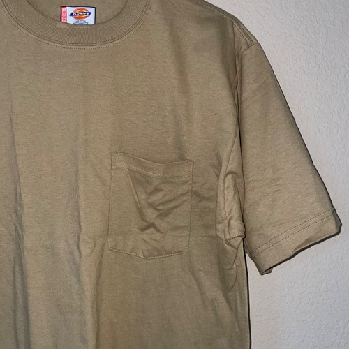 Set Of 2 Dickies Men's Pocket Short Sleeve Heavy Duty Work T-Shirt Sz M NEW NWOT - Picture 4 of 7