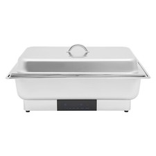 Elektrisches Chafing Dish Buffet Set, Buffet Server aus Edelstahl Speisenw?rmer