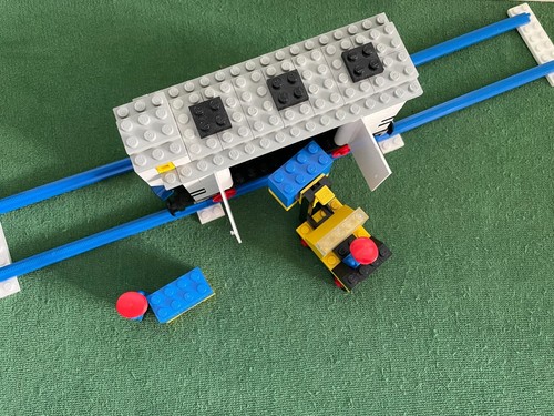 LEGO Eisenbahn 4,5V / 12V Kühlwagen mit Gabelstapler (147) - Bild 3 von 12