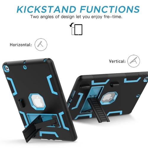 Für iPad 9. 8. 7. Generation 10.2 Hülle Stoßfest Robust Cover mit Ständer - Bild 21 von 52