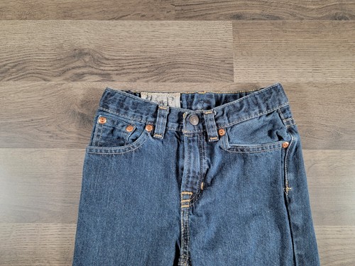 Polo Ralph Lauren Boys Size 6 Hampton Straight Jeans Adjustable Waist Blue Youth - Picture 3 of 14