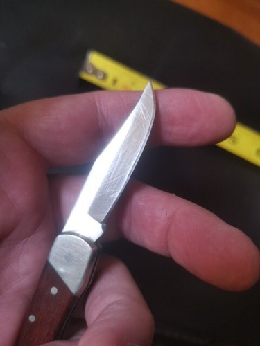 Schrade UNCLE HENRY Older USA Made LB3 "Brown Bear" Small Lockback Knife - Picture 8 of 9