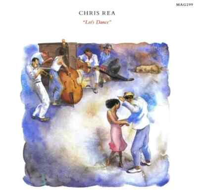Chris Rea Lets Dance / I Dont Care Anymore Vinyl Single 7inch NEAR MINT