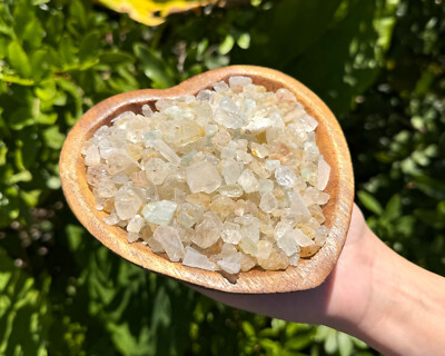 8 oz Topaz Rough Natural Crystal Chips ('A' Grade Bulk Lot) 1/2 lb