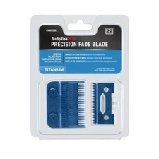 BaBylissPRO Blue Titanium Metal-Injection Molded Precision Fade Blade | FX8022BL