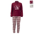 Pigiama donna Paprika&Zenzero in Pile coral PP42 AB275