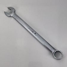 Snap On 5/8" 12PT SAE Chrome Combination Wrench OEX20 Vintage Underline Logo