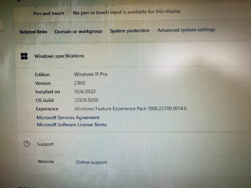 Hp Desktop Model m01-f0134 i7 windows pro - Picture 9 of 10