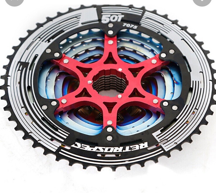 Retrospec MTB 13-Speed Cassette 11-50T – Fits Shimano HG Freehub