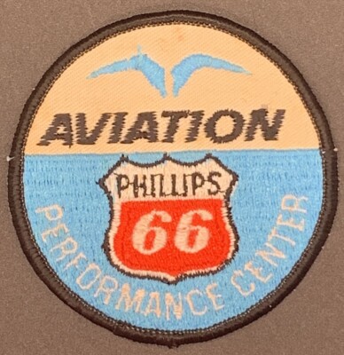 Vintage Phillips 66 Aviation Performance Center Patch