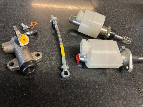 Kit hidráulico clásico de mini embrague y freno Master Slave GMC171+GMC1008+GSY118 - Imagen 3 de 5