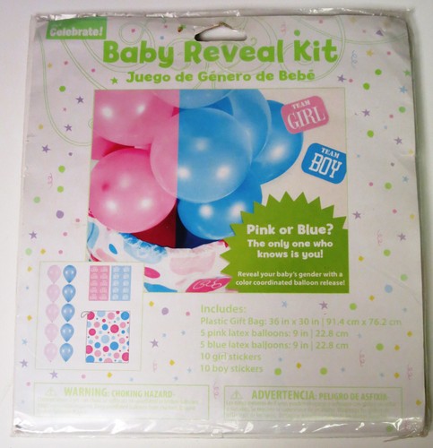 Baby Gender REVEAL KIT - Sealed Original Packaging NEW OLD STOCK Never Opened