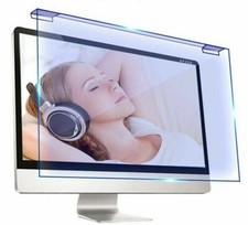 Blue Light Blocking Screen Protector Cover For Desktop PC Monitor 27 inch 16:9 