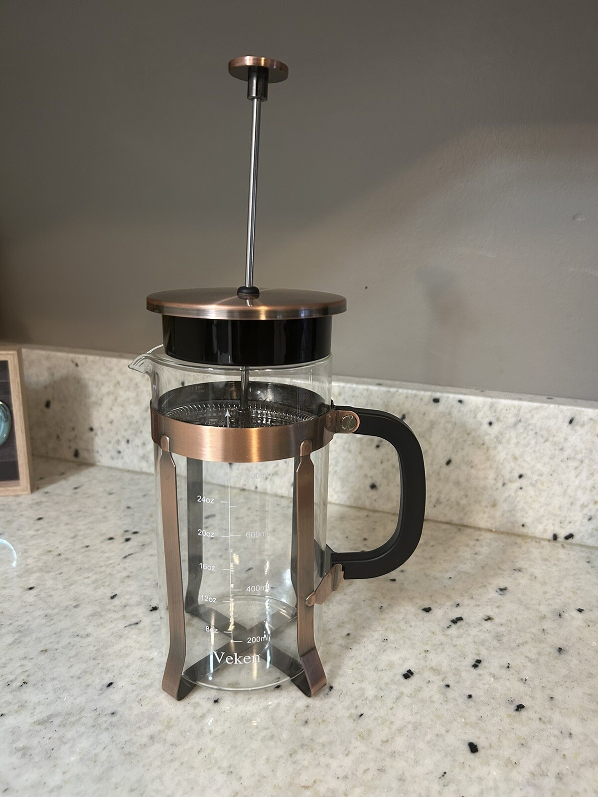 Veken FRENCH PRESS Coffee Maker 12 oz. BPA Free eBay