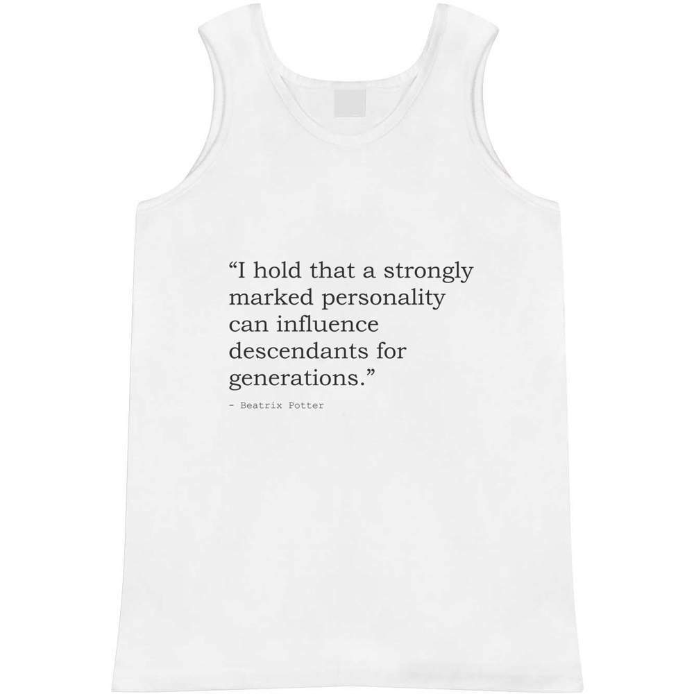 Beatrix Potter Quote Adult Top Complete Free Shipping Tank AV283680 2021 model Vest