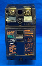FUJI ELECTRIC CIRCUIT BREAKER EA32 BB2AEA-020 20A 220V AC 2.5kA