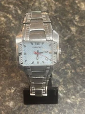 Diadora 6126L-02M Women's Blue Dial Stainless Steel Rectangle Sports Watch