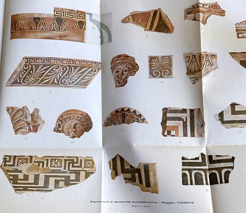 NICOLA PUTORTÌ ITALIA ANTICHISSIMA TERRECOTTE ARCHITETTONICHE REGGIO CALABRIA 29 - Imagen 10 de 10