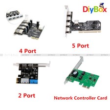 PCI/PCI-E 2/3.0 2/4/5 Ports Express 4Pin 20Pin USB Panel Controller Card Adapter