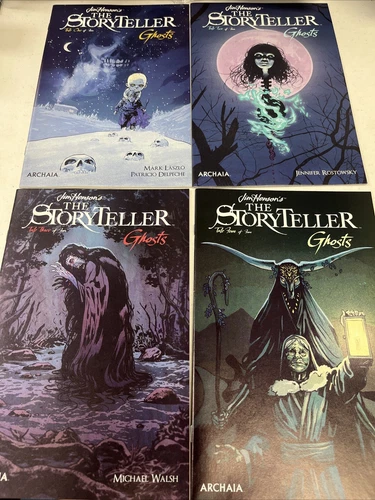 Jim Henson’s The Storyteller Ghosts 1-4 (Archaia 2020) Complete Set Of 4