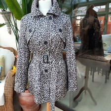 Fuchs Schmitt Size 12/14 Uk D 40 Lightweight Rain Jacket Animal Print Lined