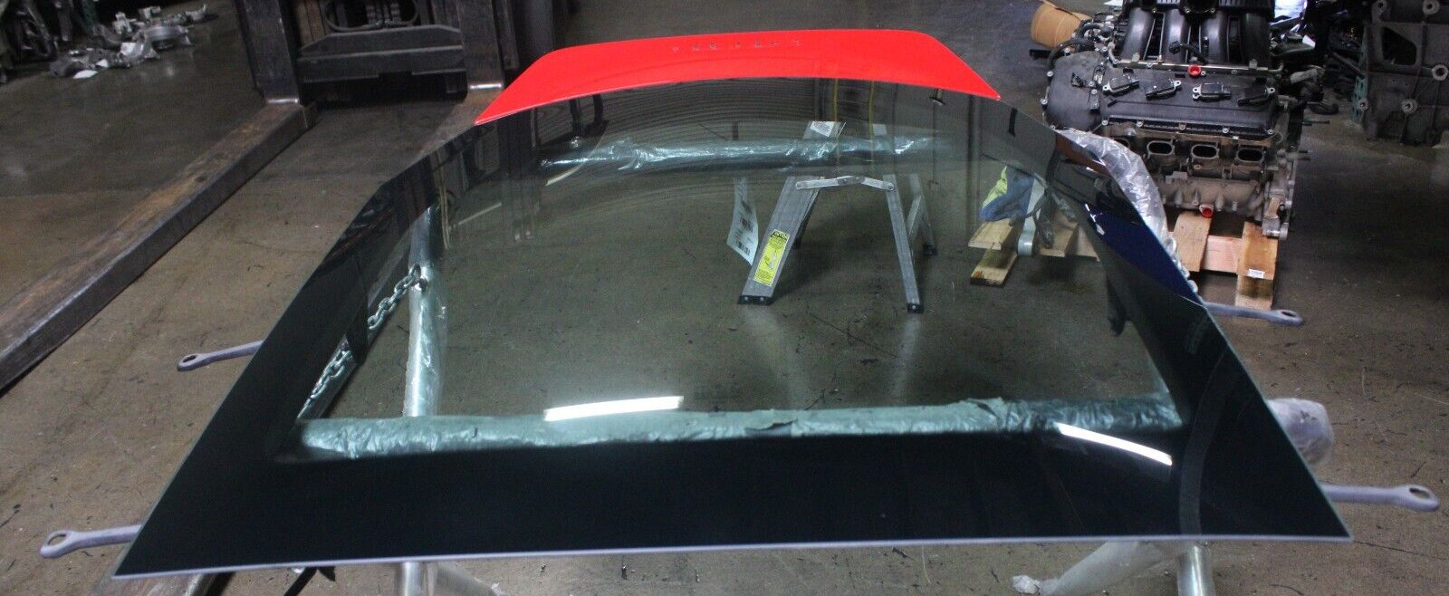 Ferrari 458 Italia, Decklid Tailgate, w/Glass, Used, P/N 81281611, 81429700