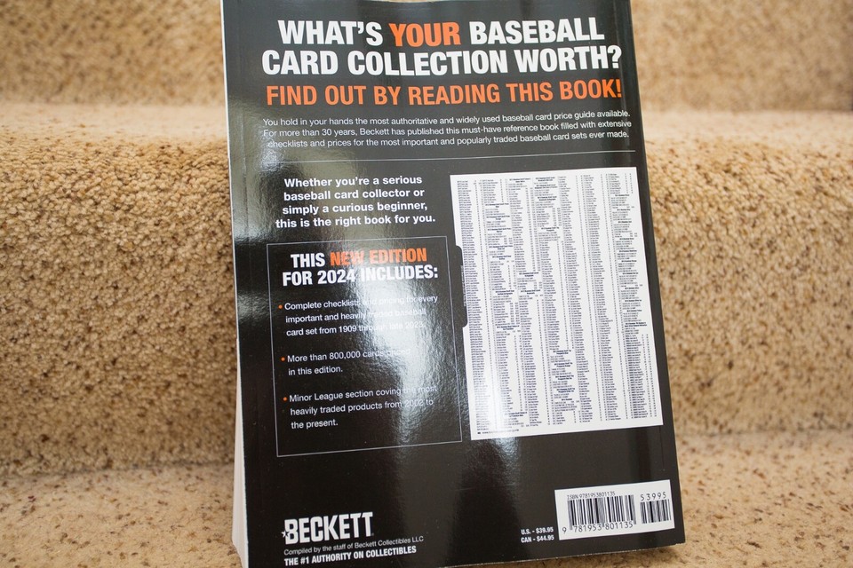 New 2024 Beckett Baseball Card Price Guide Catalog 46th Edition W WILLIE MAYS eBay