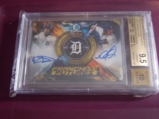 2019 BOWMAN CHROME GOLD/50 REFRACTOR RILEY GREENE AUTO RC BGS 9.5  AUTO 10  HOT