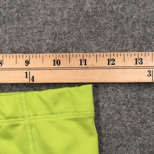 Bcg Girls L 12/14 Shorts Green Activewear Athletic High Waisted Stretch Colorful - Picture 6 of 7