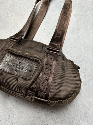 Bolso de Opio Multibolsillo de Hombro Vintage Diesel Nylon y2k Años 90 - Imagen 3 de 16