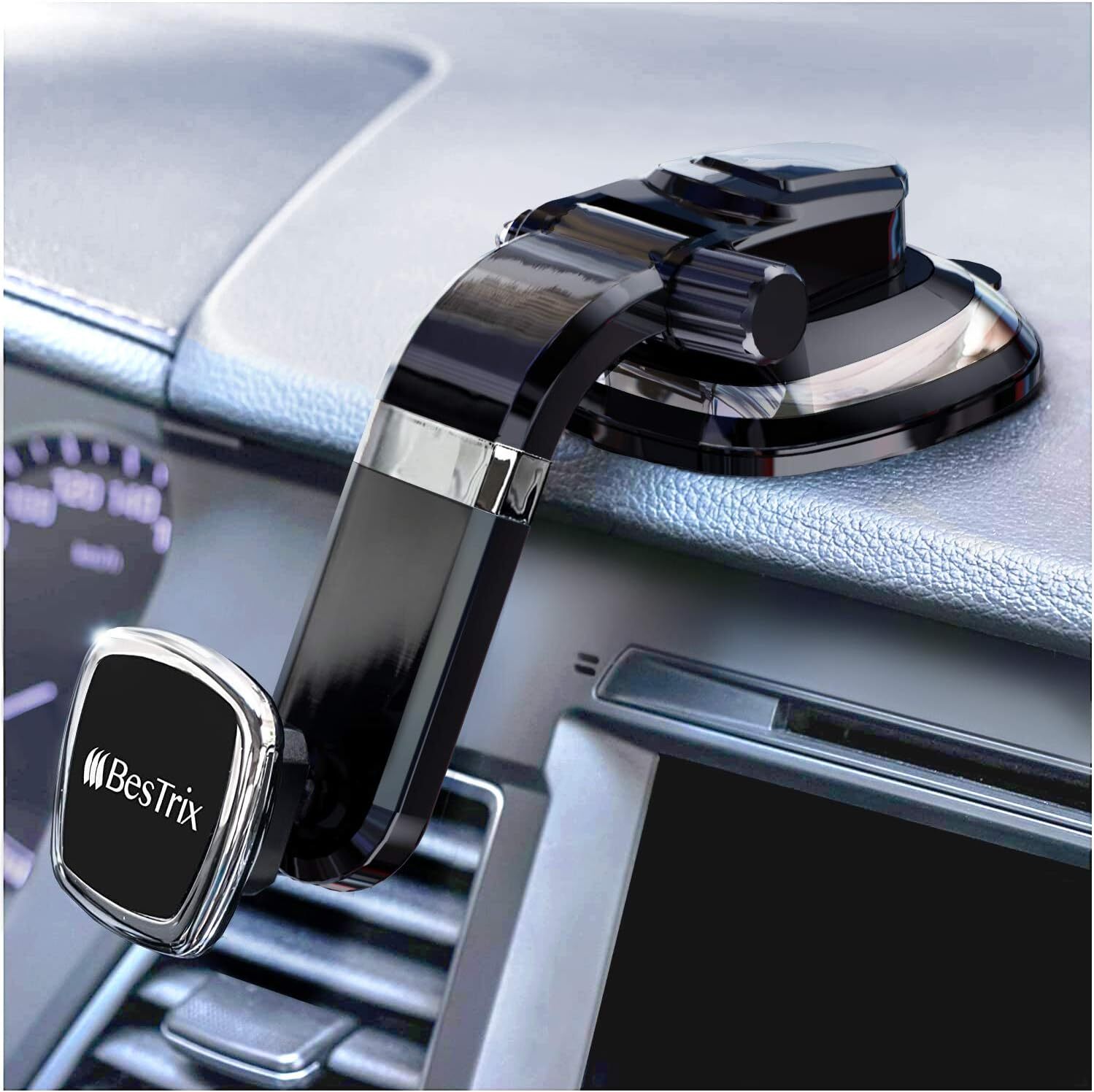 Phone Holder for Car Magnetic Car Phone Mount Dashboard Car Phone Holder