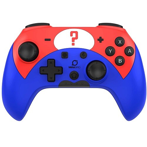 MINIBIRD CONTROLLER NINTENDO SWITCH WIRELESS MARIO BROS POPTOP SENZA FILO PAD