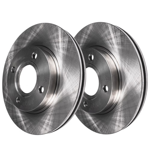 Front Disc Rotors + Ceramic Brake Pads for 2007 - 2012 Nissan Sentra Versa Cube - Picture 6 of 8
