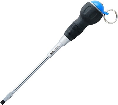 ANEX Screwdriver Turn Cap with Ring Mag -6x150mm No.1775 1pc JIS Japan
