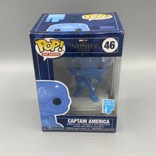 Funko POP! Figura Vinilo Capitán América #46 Marvel Infinity Saga | Serie de Arte 