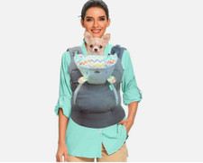 Pet Dog Carrier Front Backpack Portable Travel Bag Comfort Breathable Mesh Soft