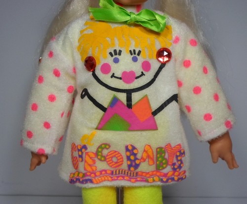 EL GRECO GREEK VTG 80's BLONDE GIRL 15'' SOFT STUFFED DOLL EL CRECO BABYS BABIES - Picture 5 of 11