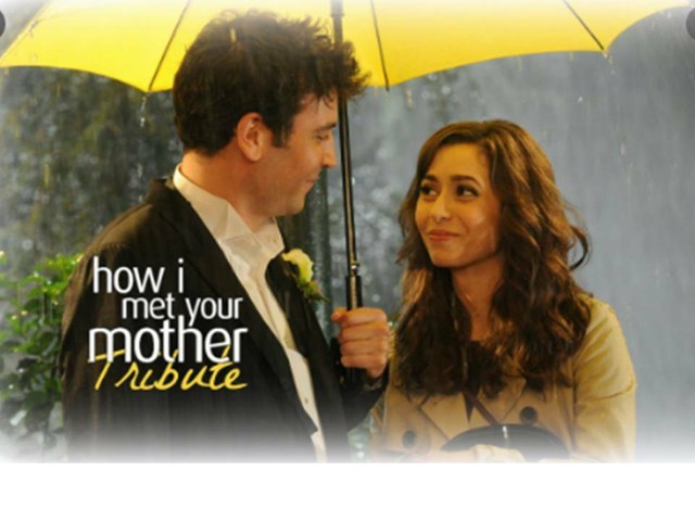 Yellow Umbrella How I Met Your Mother HIMYM TV Show Tracy Ted Mosby Costume Prop