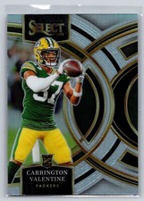 2023 Panini Select #118 CARRINGTON VALENTINE Silver Prizm