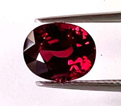 100% NATURAL-NO HEAT!! RUBY 2.15ct!! -EXPERTLY FACETED -GRS CERTIFICATE INCLUDED