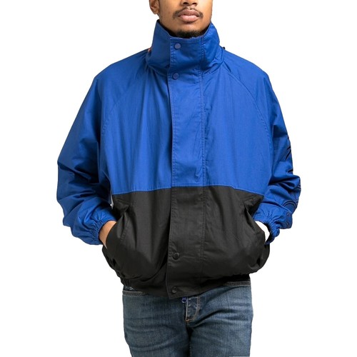 10 Deep Triple Zip Shell Jacket Blue Navy Size XXL Hiking Active