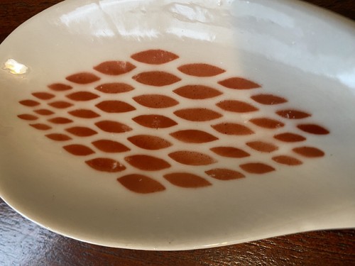 1 Vintage PFF RIGA LATVIA USSR Porcelain Fish Shape Small Dish Spoon rest - Picture 11 of 13