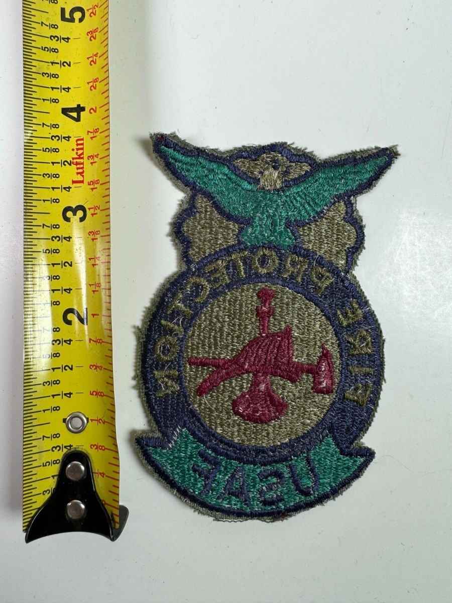 USAF Fire Protection US Air Force Military Patch D9 | eBay