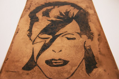 David Bowie Portrait Musikliebhaber Geschenk Metall Wandbild Druck Poster Kunstwerk Deko - Bild 6 von 8