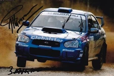 Chris Atkinson 6x4 Autographed photo ARC Subaru Impreza WRC Rally Driver
