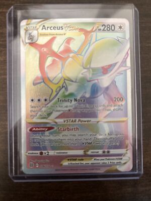 pokemon card rainbow arceus Arceus Vstar (ValueUp) #08605 (Subasta) – Kantocards