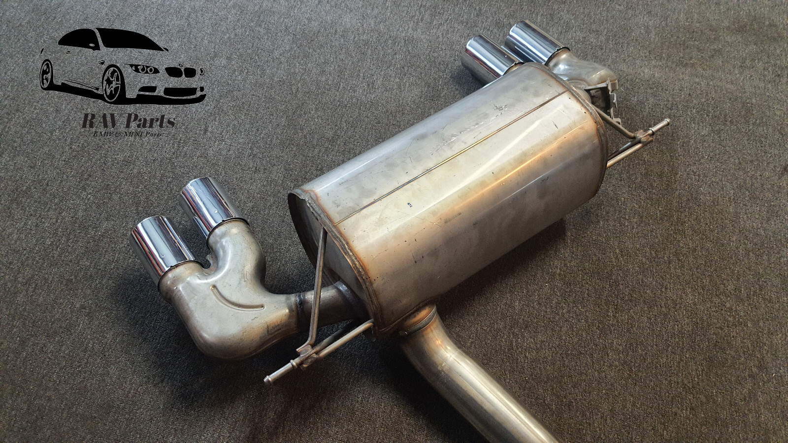 Original BMW M2 F87 Exhaust Auspuff Endschalldämpfer 7636574 