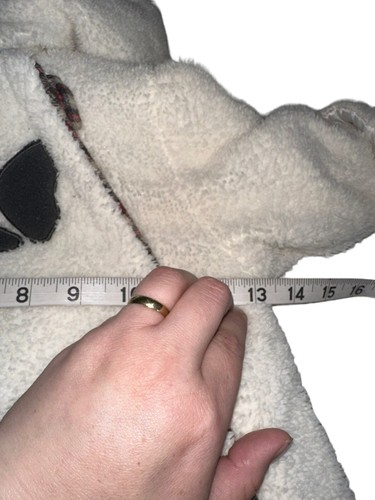 Le Petit Rothschild 6/9 Month Snowsuit 100% Polyester Sherpa Cream Puppy - Picture 5 of 6