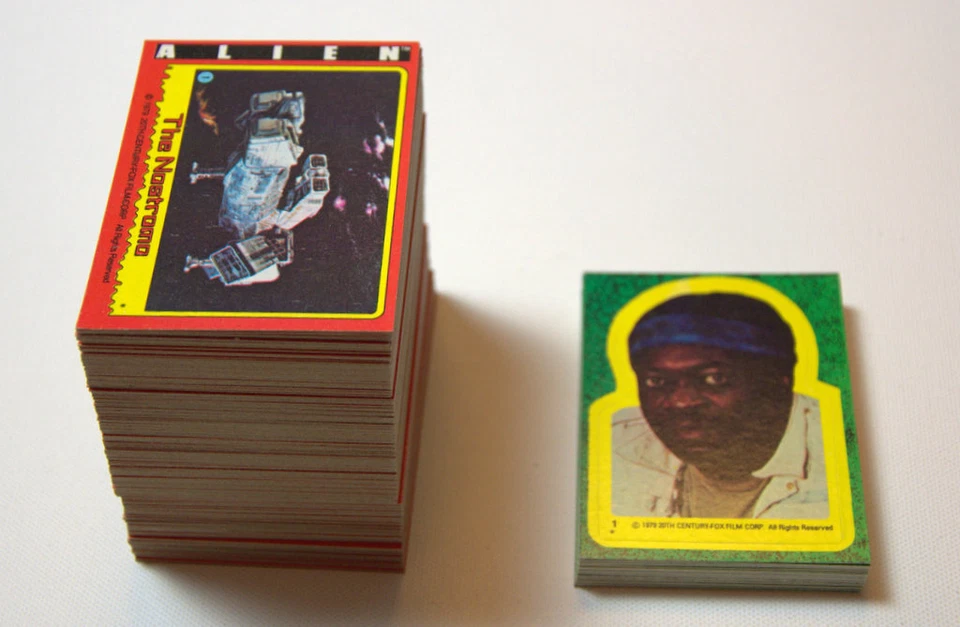 ALIEN Cards and Stickers, 1979 Topps (U-Pick - Complete Your Set) - Image 2 of 2